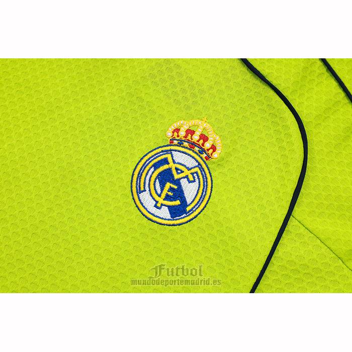 Chandal del Real Madrid Manga Corta 2025-2026 Verde - Pantalon Corto